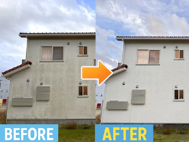 外壁洗浄 外壁クリーニング 富士宮市